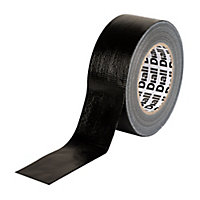Diall Black Duct Tape (L)50m (W)50mm