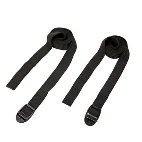 Diall Black Elastic tie down (L)1m (T)0.9mm, Pack of 1