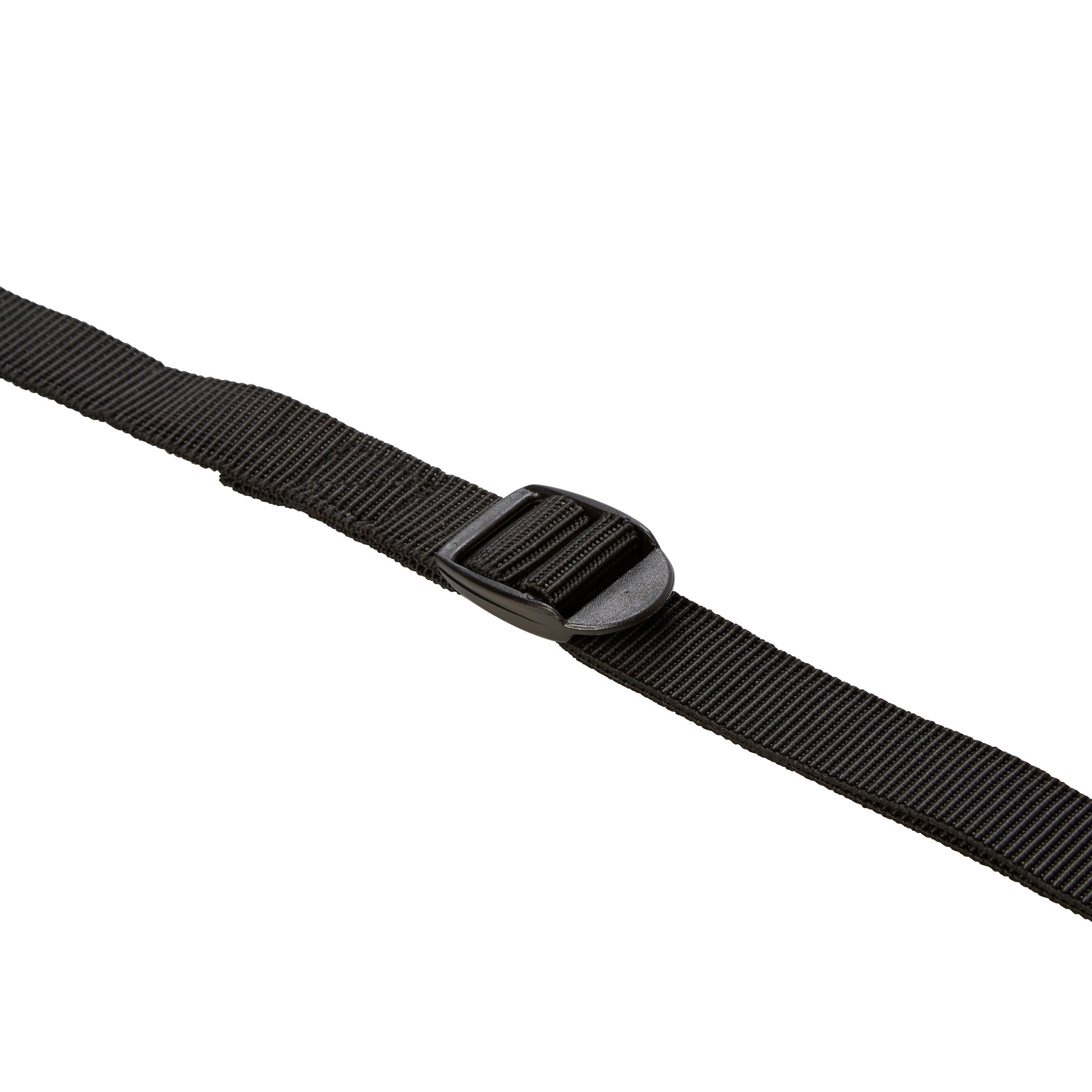 Diall Black Elastic tie down (L)1m (T)0.9mm, Pack of 1