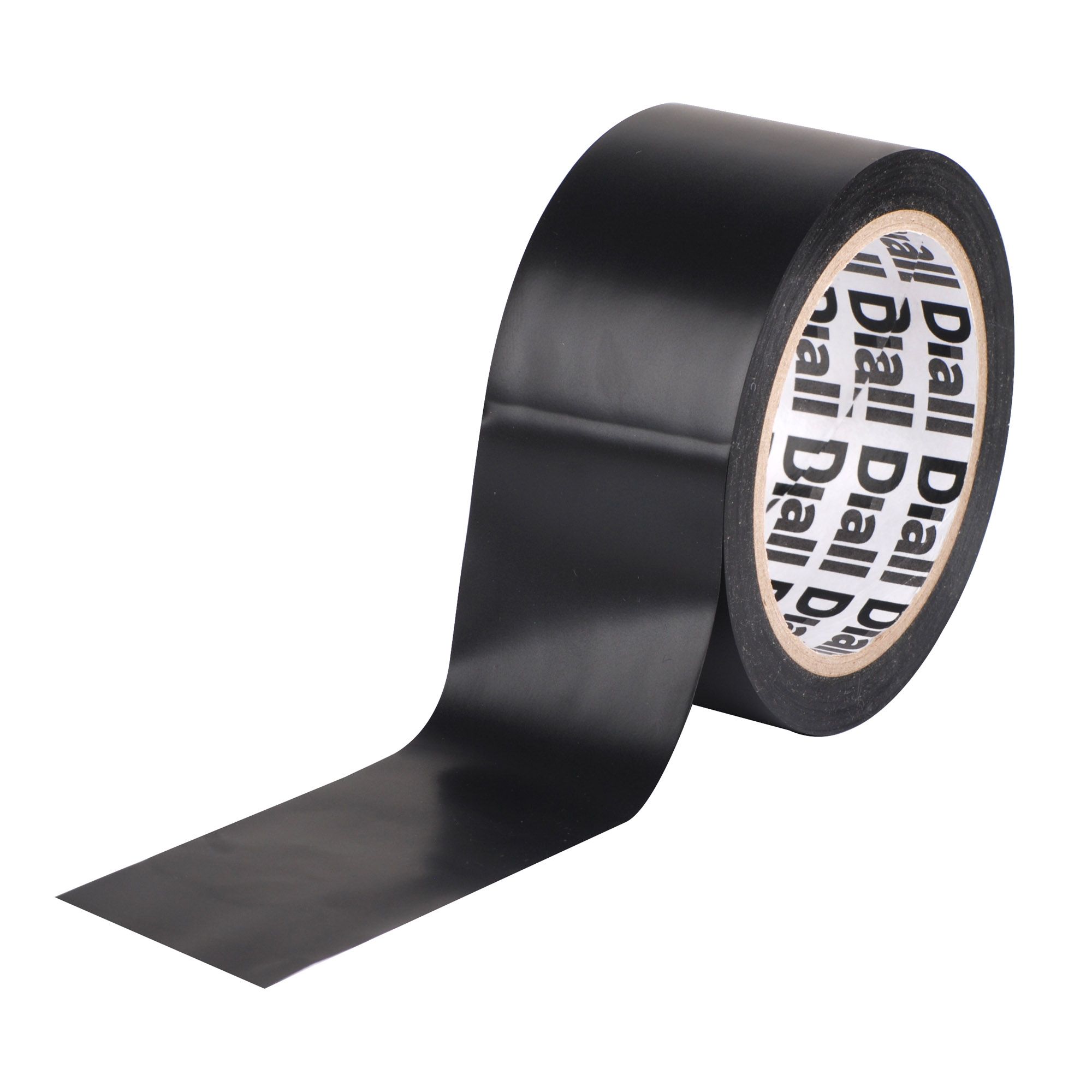 Diall Black Marking Tape (L)25m (W)50mm DIY at B&Q