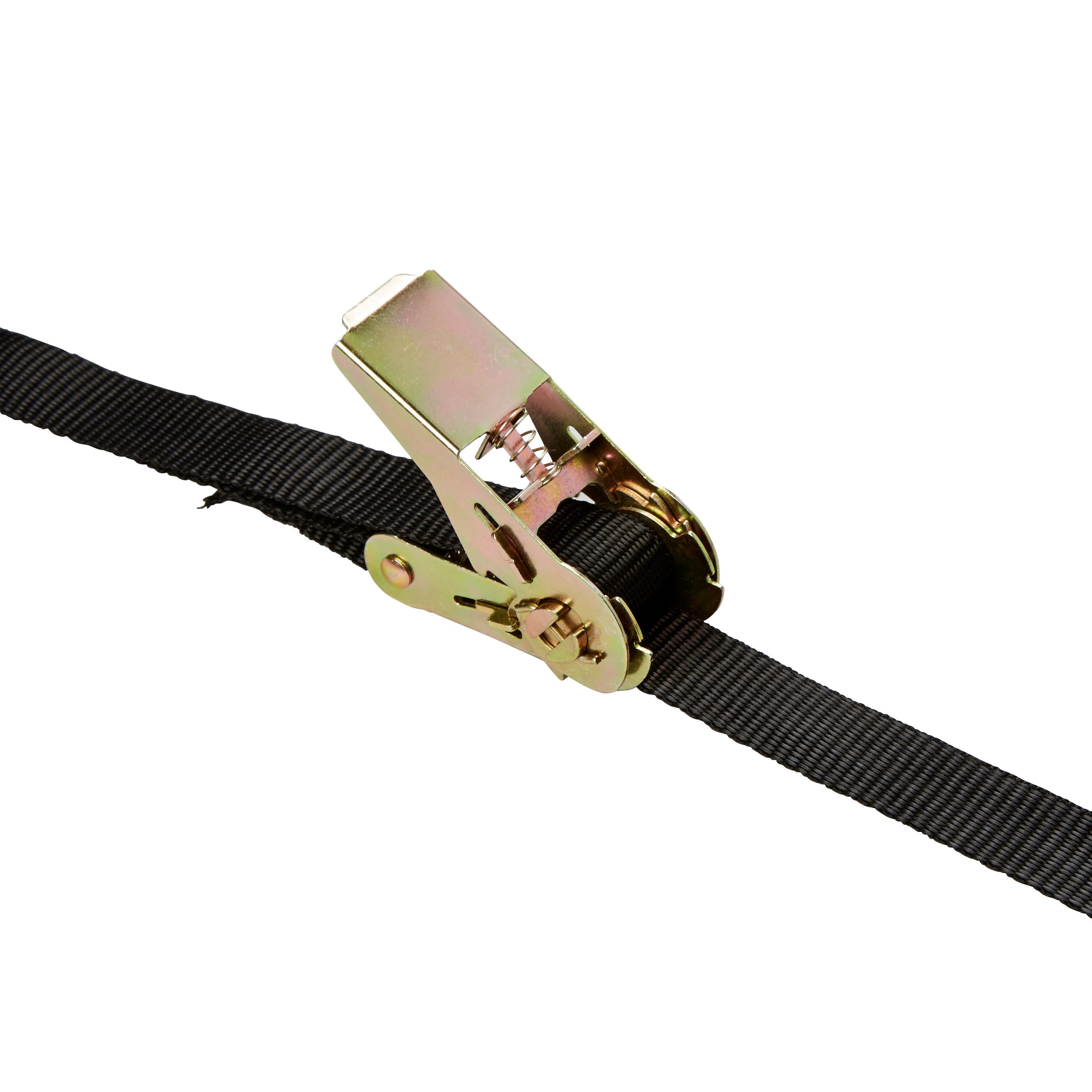 Diall Black Ratchet tie down (L)5m (W)25mm