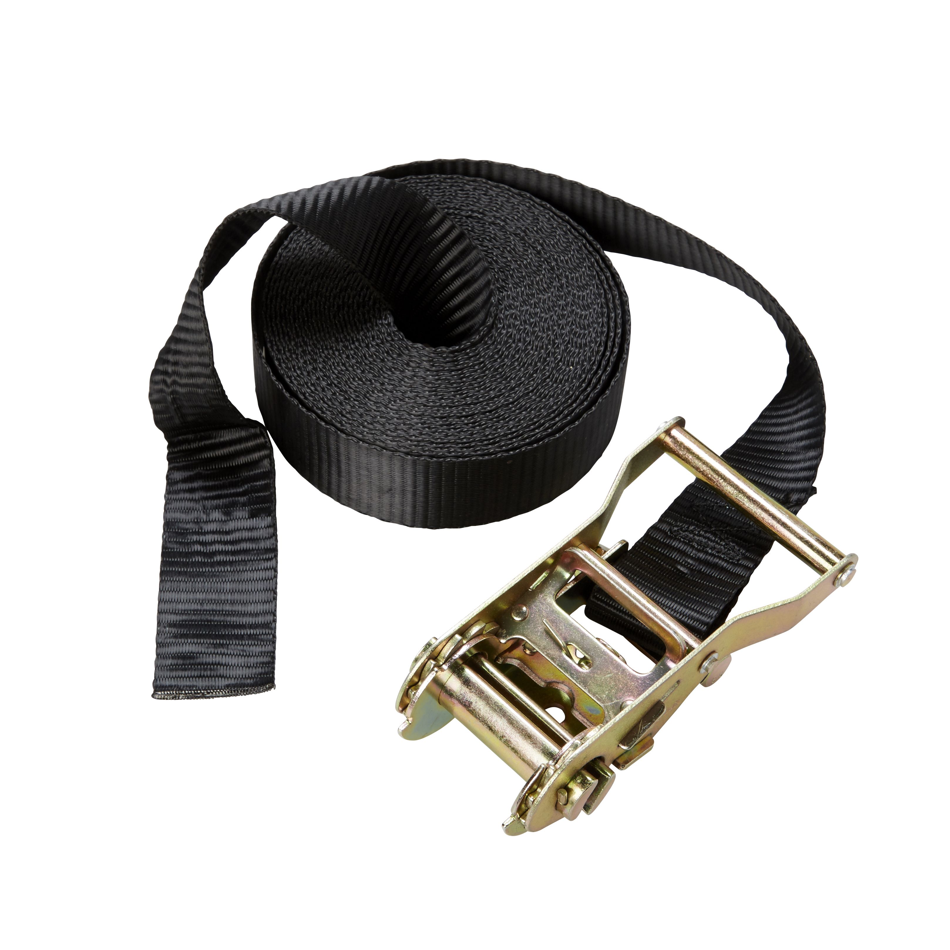 Diall Black Ratchet tie down (L)7m (W)35mm