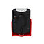 Diall Black & red 220lm LED Portable flashlight