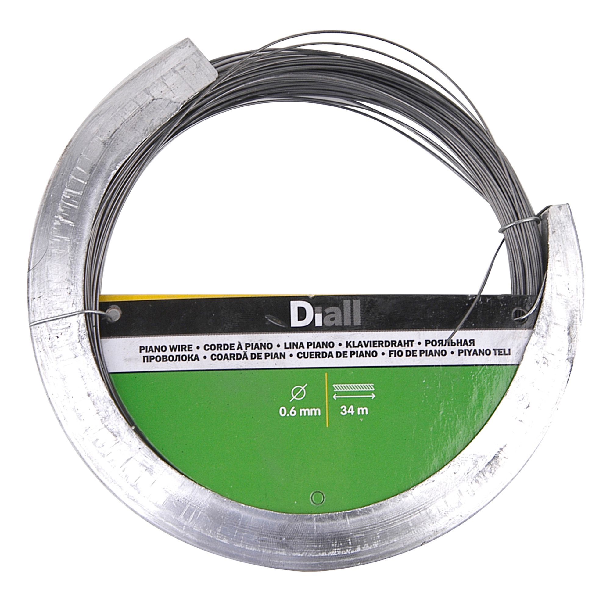 Diall Gravity toggle (L)60mm (Dia)16mm, Pack of 2