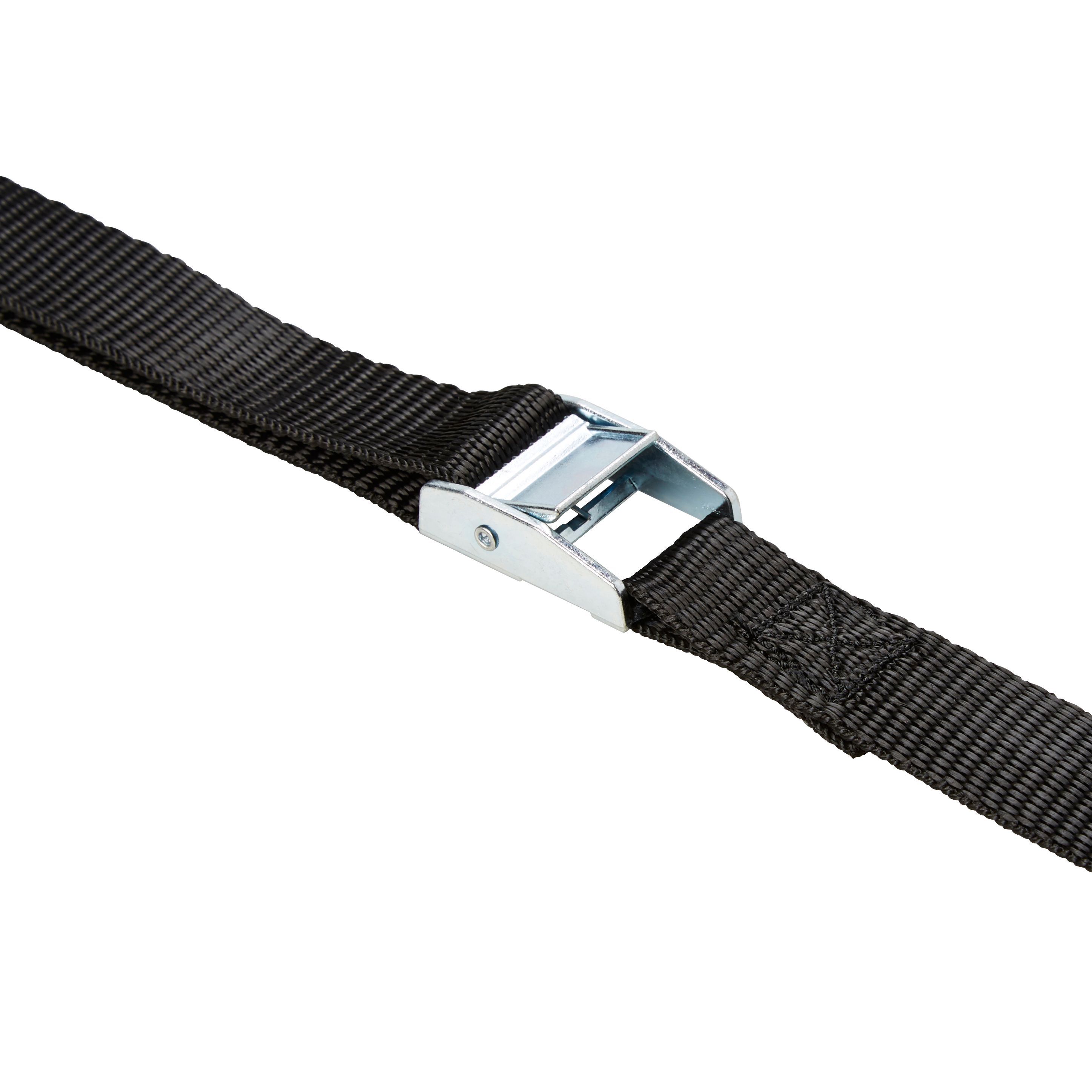 Diall Black Strap (L)2.5m (T)1.1mm of 2