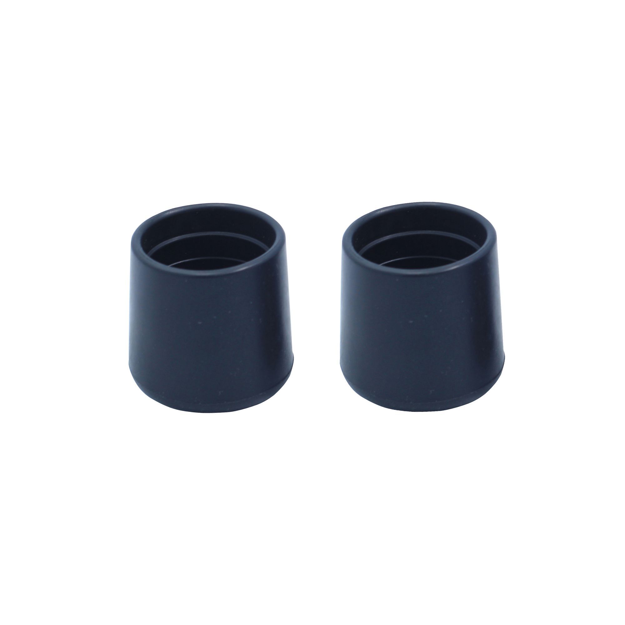 Diall Black Thermoplastic vulcanizates (TPV) Leg tip (Dia)30mm, Pack of ...