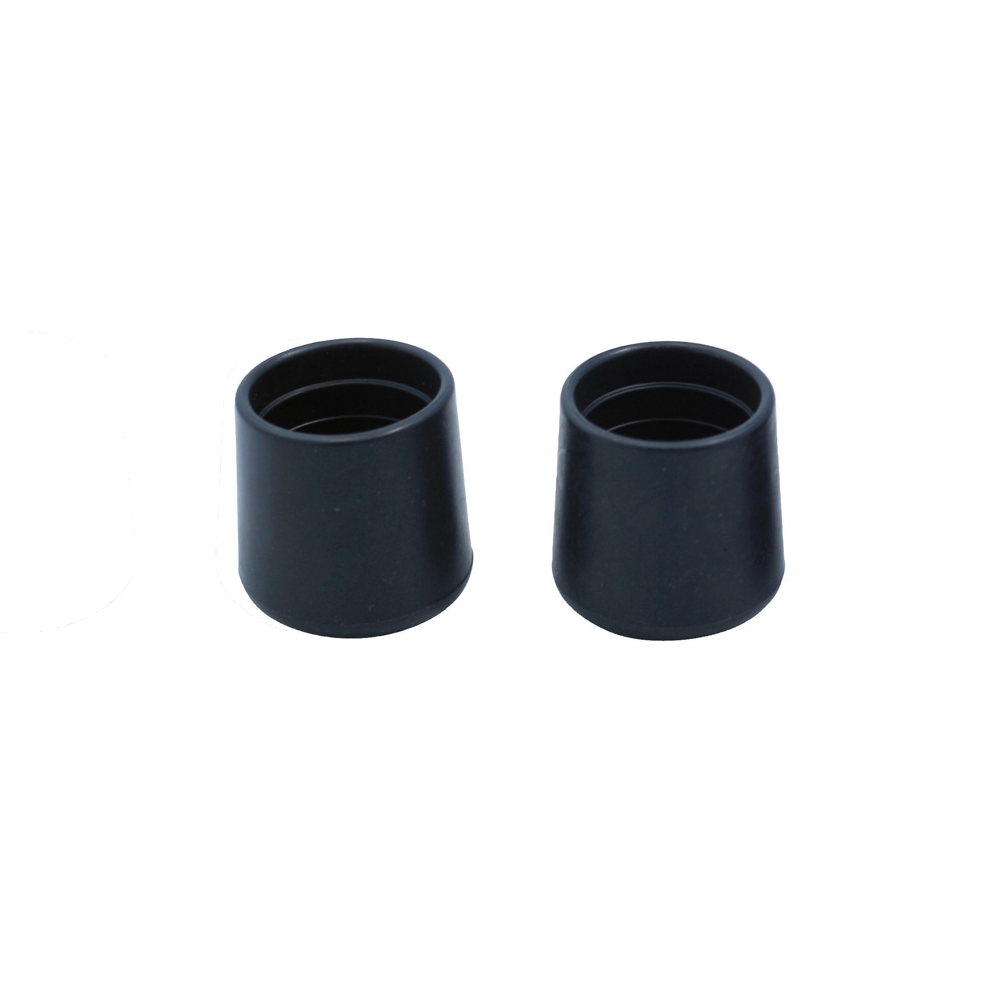 Diall Black Thermoplastic vulcanizates (TPV) Leg tip (Dia)32mm, Pack of ...