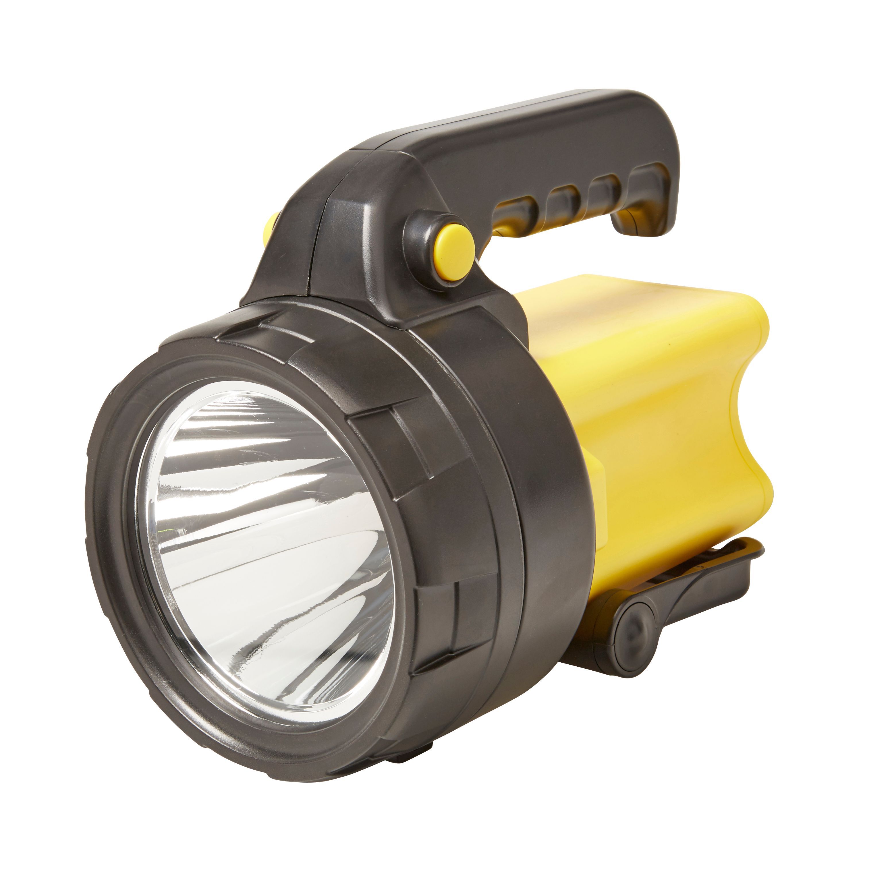 Diall Black & yellow LED Battery-powered Torch