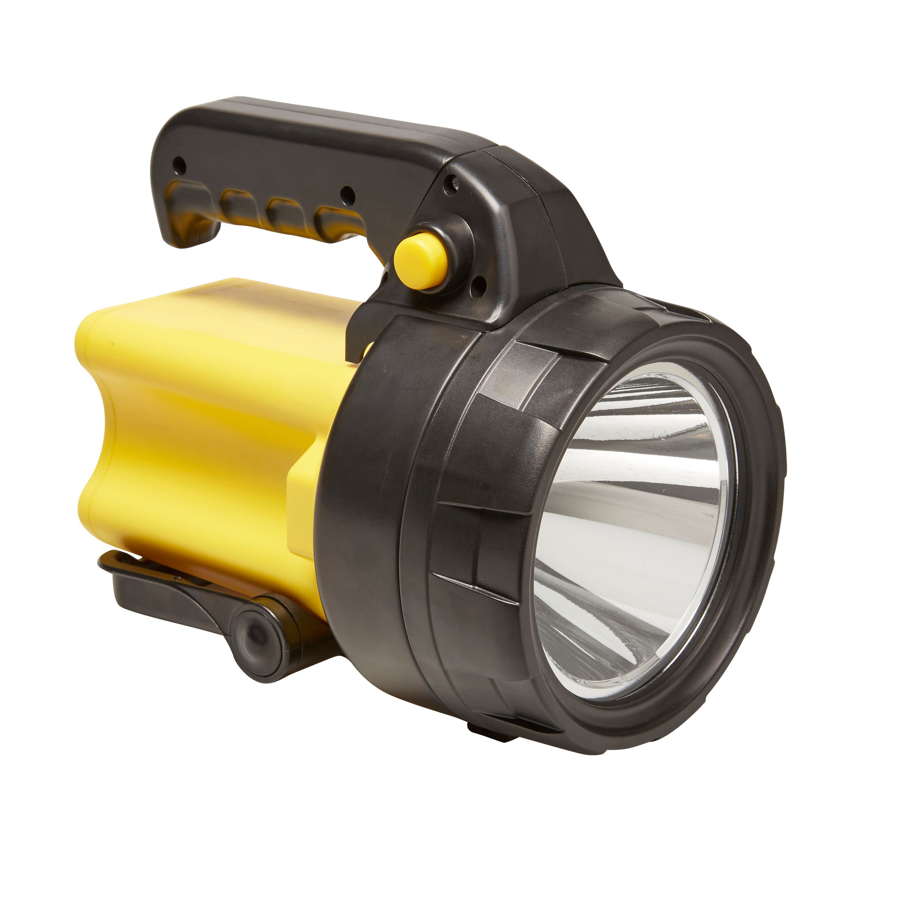 Diall Black & yellow LED Battery-powered Torch