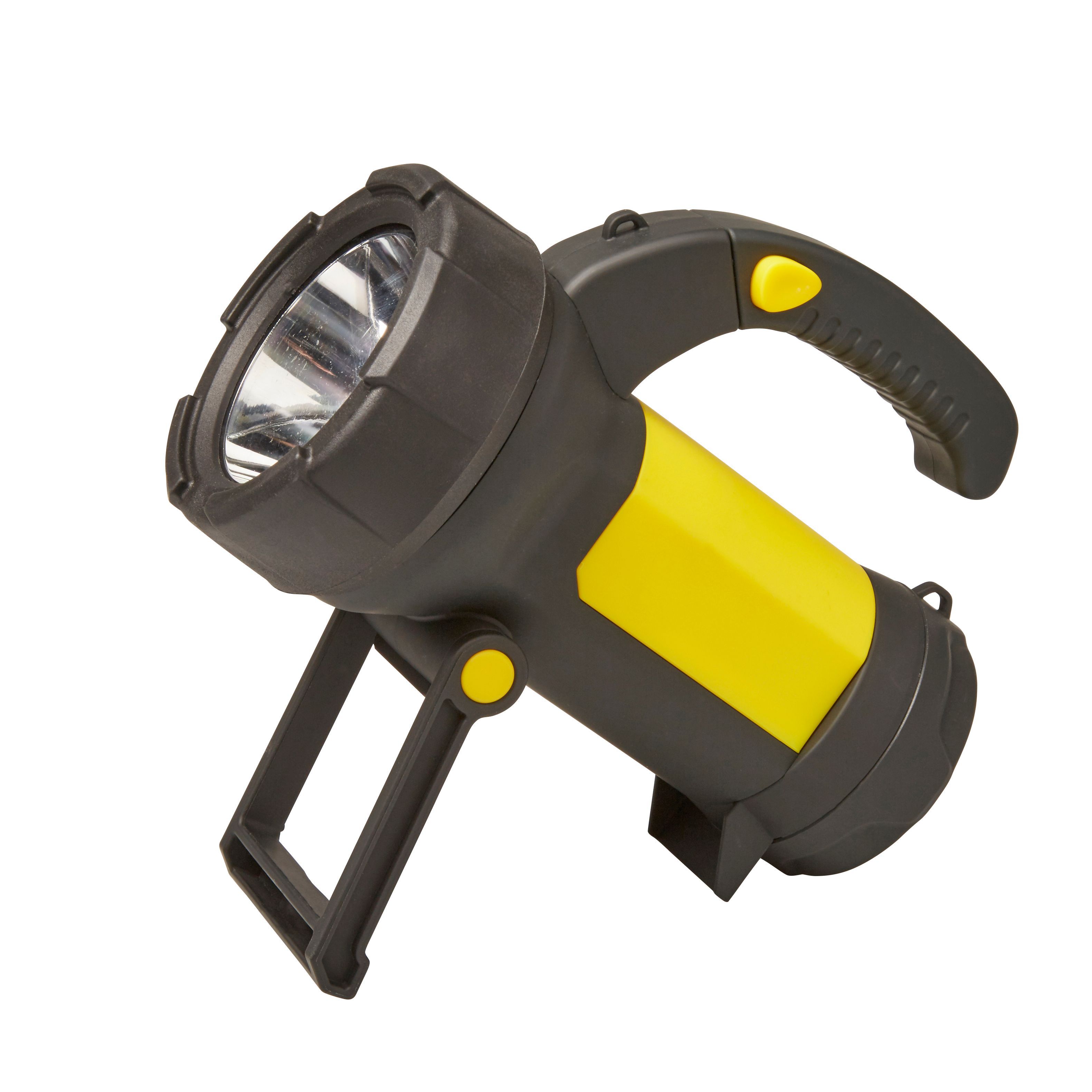 Diall Black & yellow Rechargeable 190lm LED Torch
