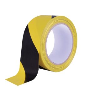 Diall Black & yellow Tape (L)33m (W)50mm