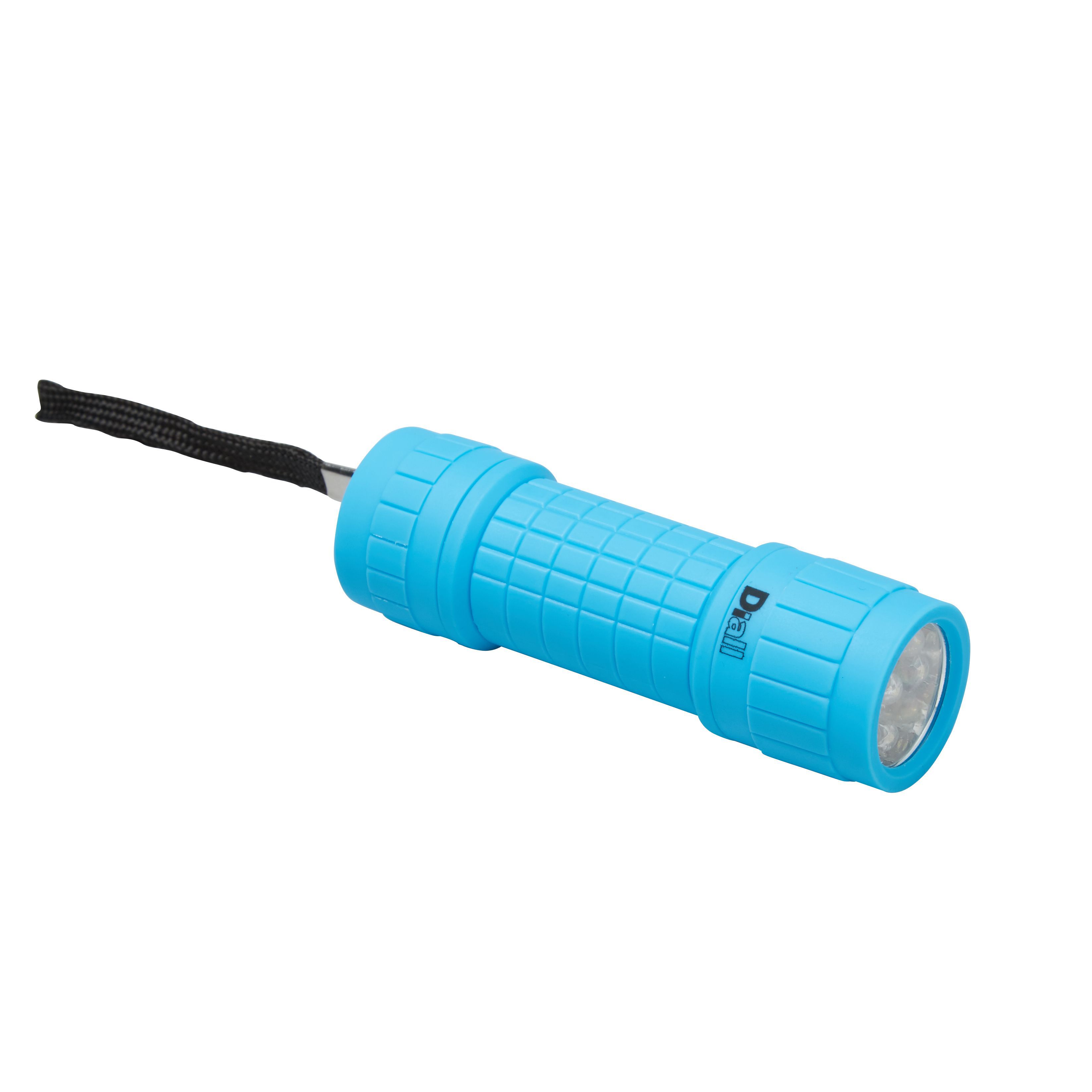 Diall Blue 29lm LED Battery-powered Torch DIY at BQ