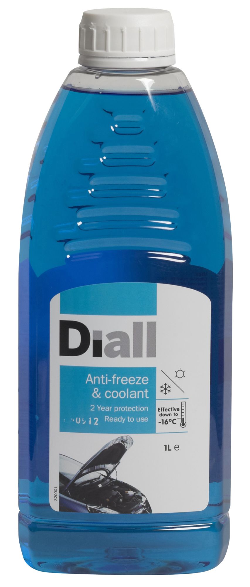 Diall Blue Anti-freeze & coolant, 1L Bottle