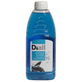 Diall Blue Anti-freeze & coolant, 1L Bottle