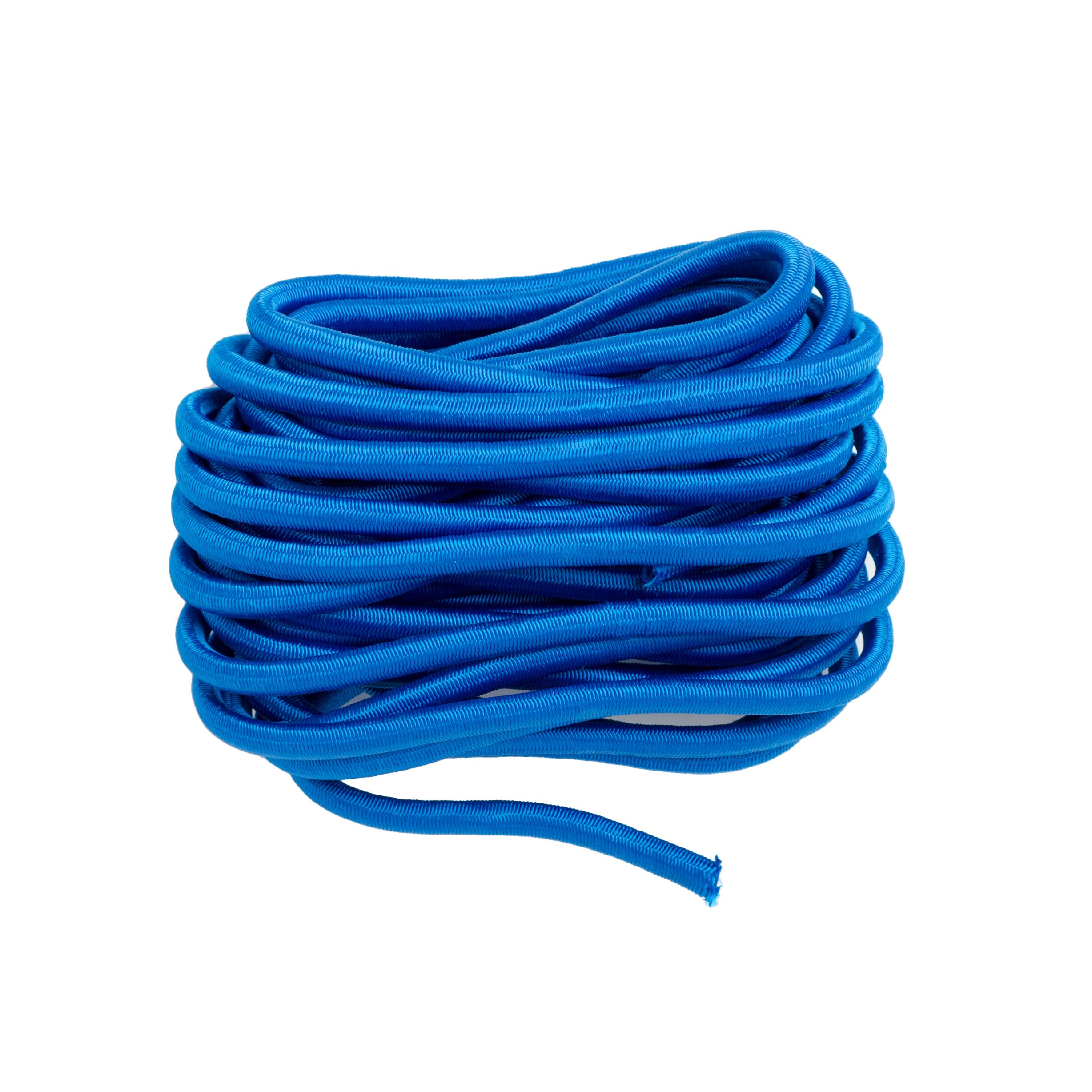 Timko Ltd - 8mm Blue Bungee Cord Strap x 80cm With Reverse Hook