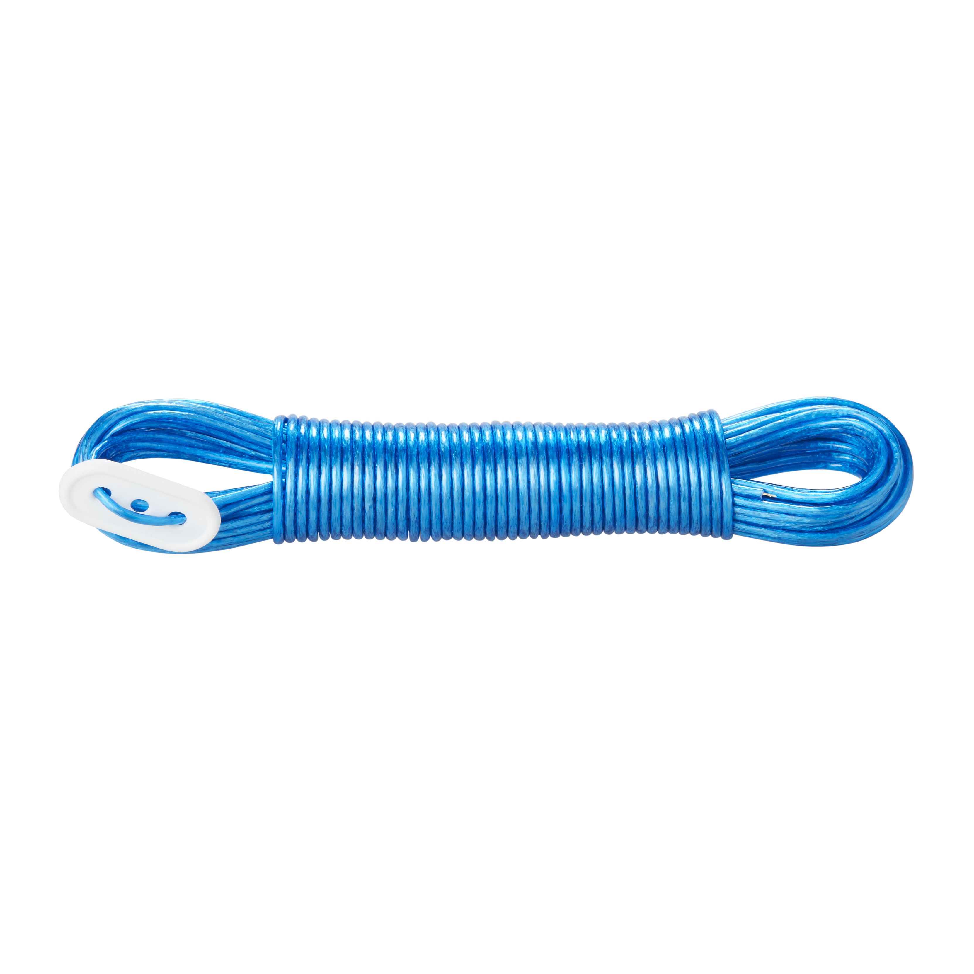 Diall Blue Camping & gardening Washing line 20m DIY at B&Q