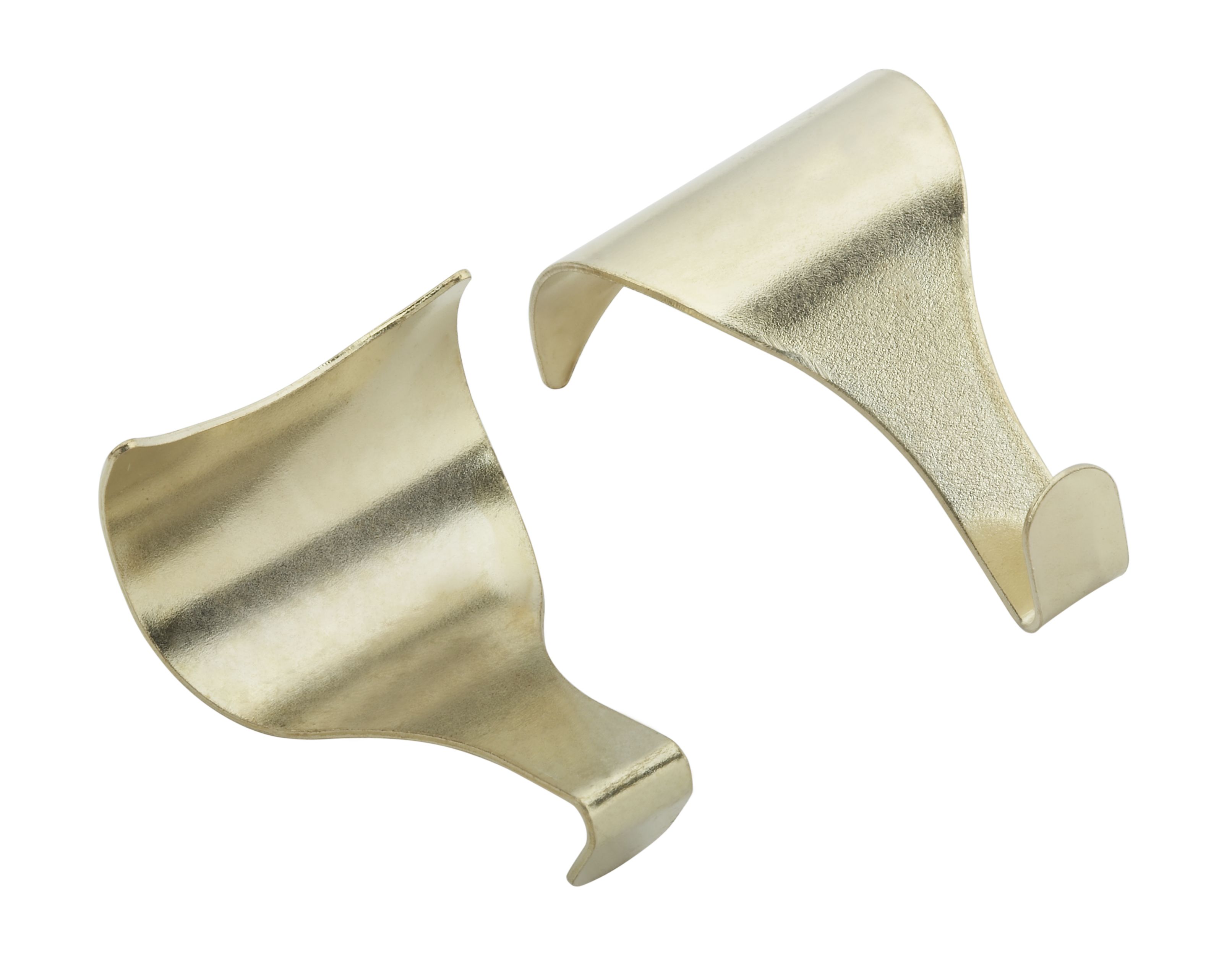 Diall Brass-plated Picture hook (W)46mm, Pack of 2