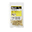 Diall Brass Screw (Dia)4mm (L)30mm, Pack of 25