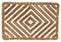 Diall Brown Door mat, 60cm x 40cm