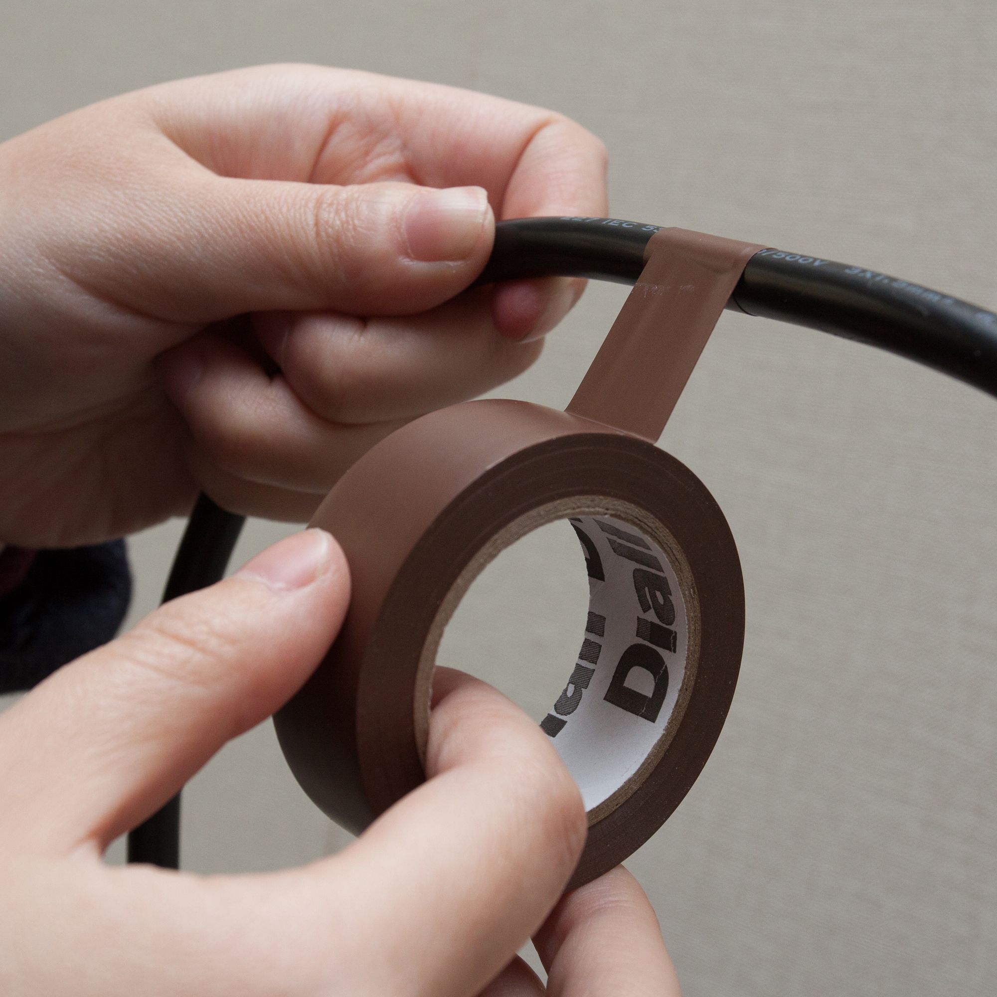 Diall Brown Electrical Tape (L)33m (W)19mm - 3