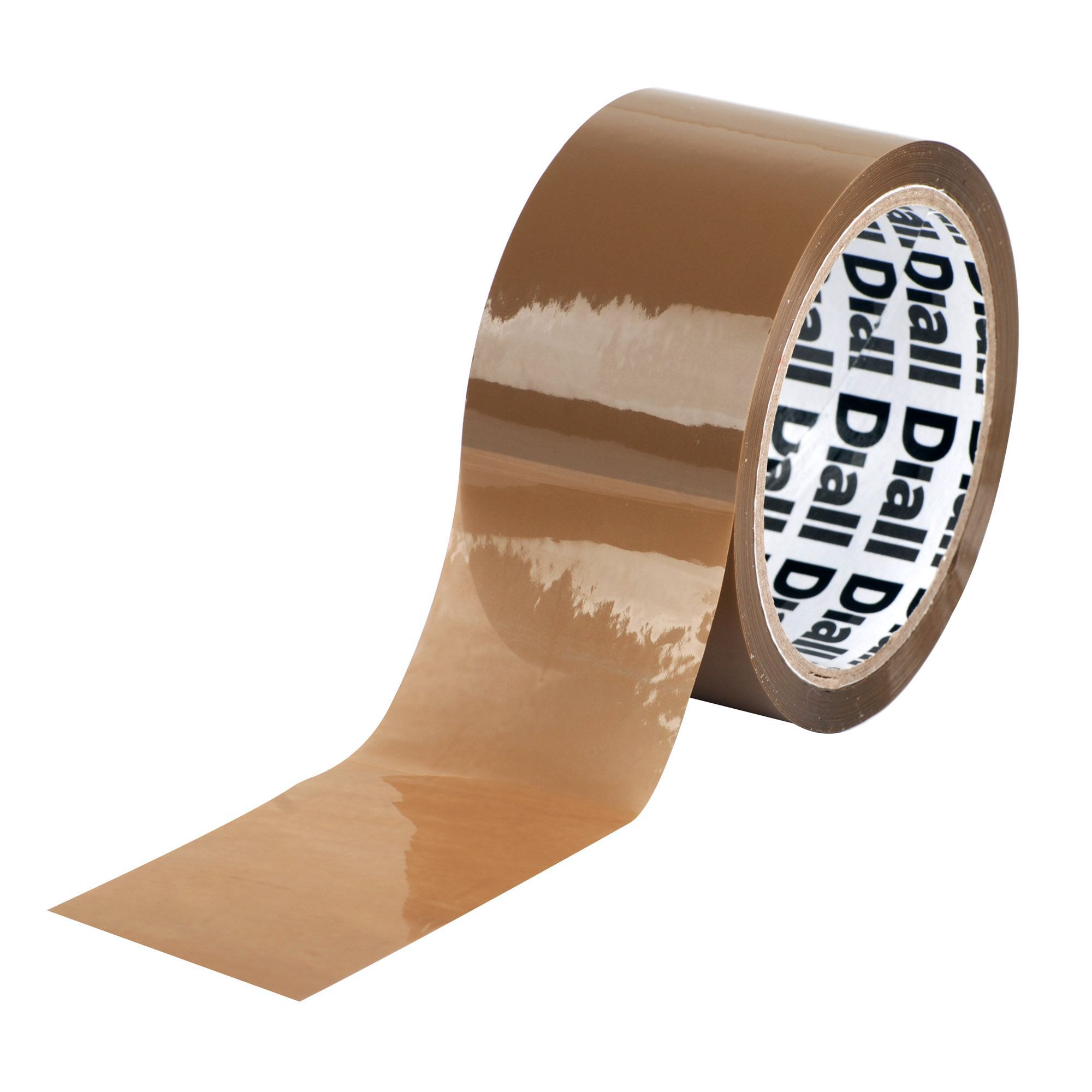 Diall Brown Packing Tape (L)100m (W)50mm