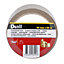 Diall Brown Packing Tape (L)50m (W)50mm