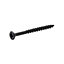 Diall Carbon steel Furniture screw (Dia)4mm (L)45mm, Pack of 50