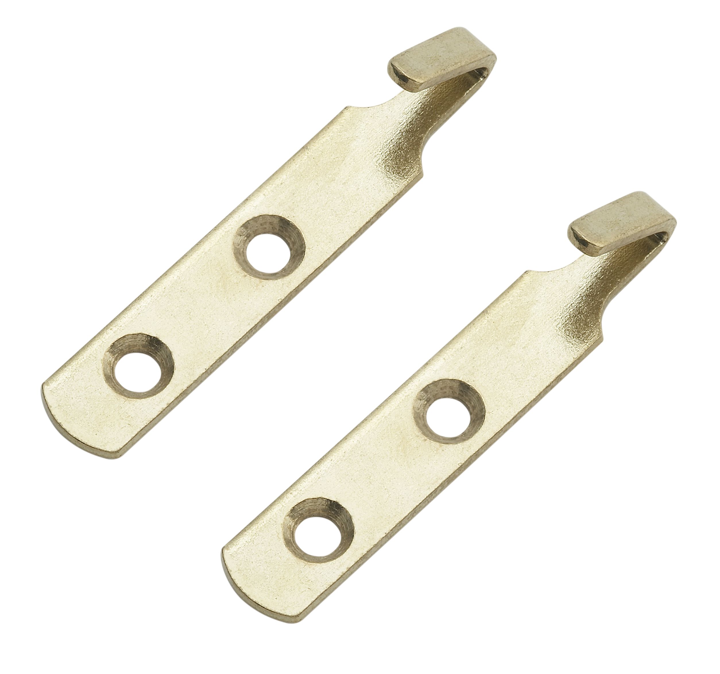 Diall Carbon steel Medium Single Hook (H)14mm (W)11mm, Pack of - Main Image