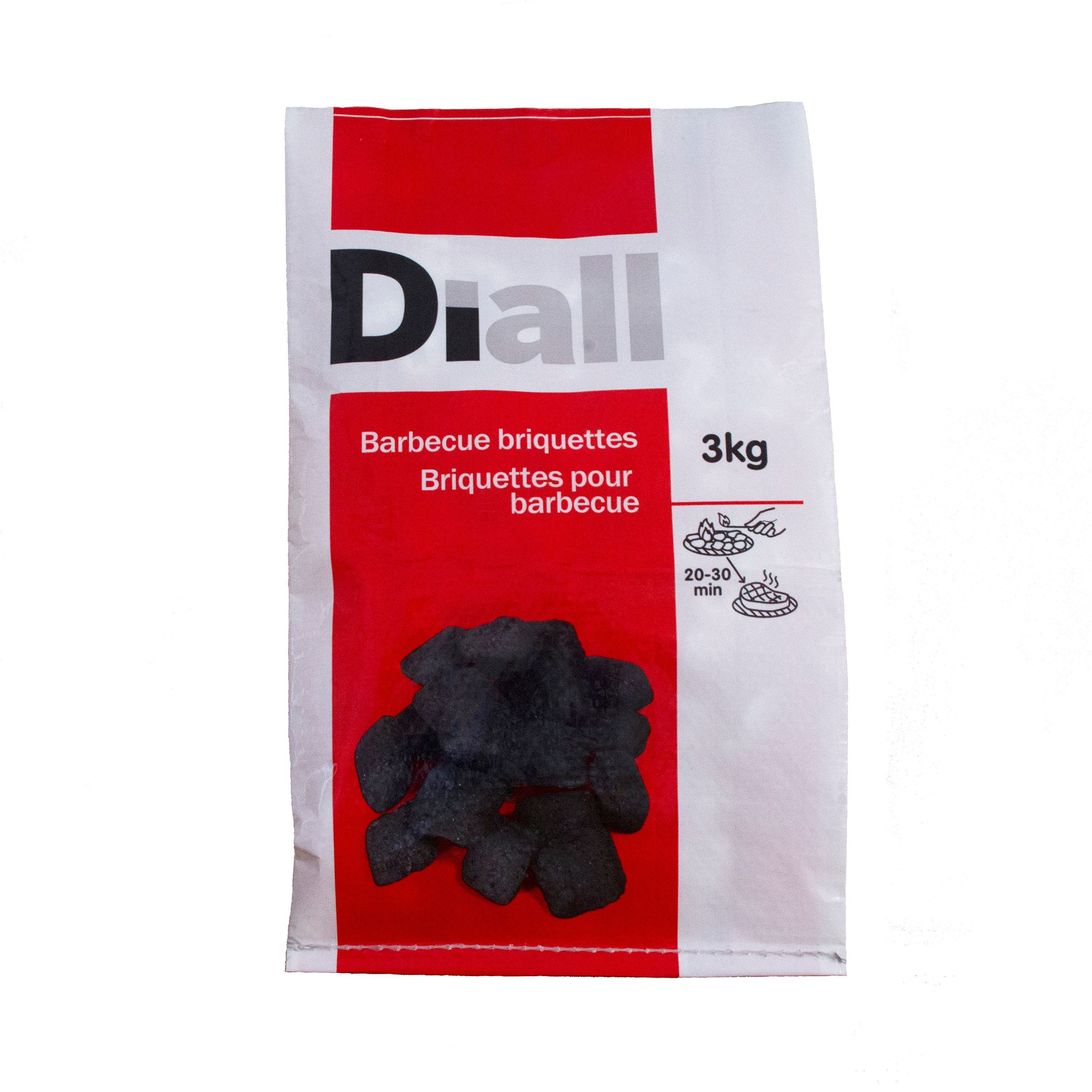 Diall Charcoal briquettes 3kg