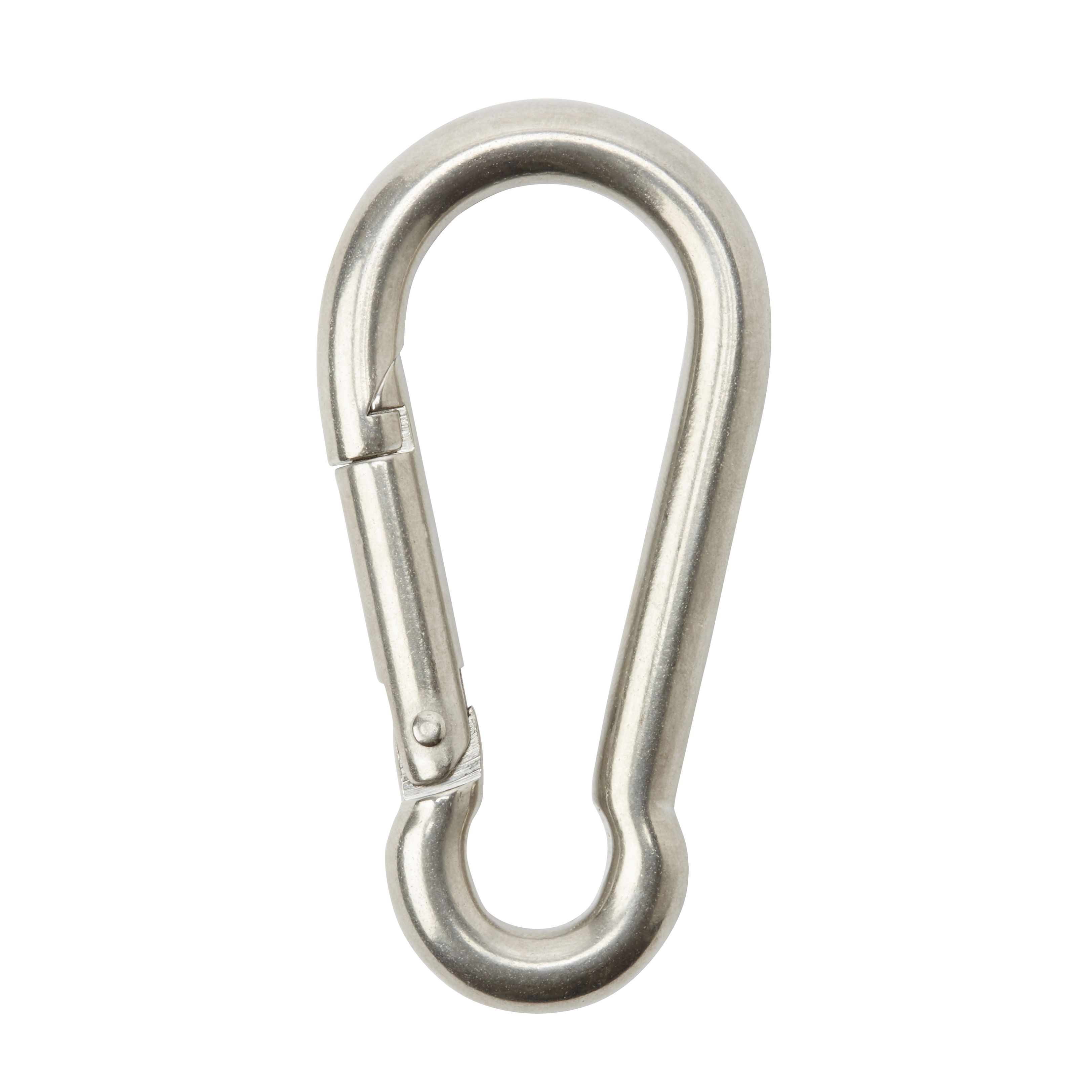 Diall Zinc-plated Steel Spring Snap Hook (L)100mm