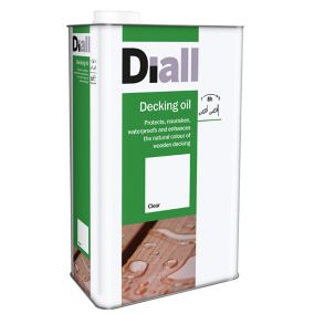 Diall Clear Decking Wood oil, 2.5L