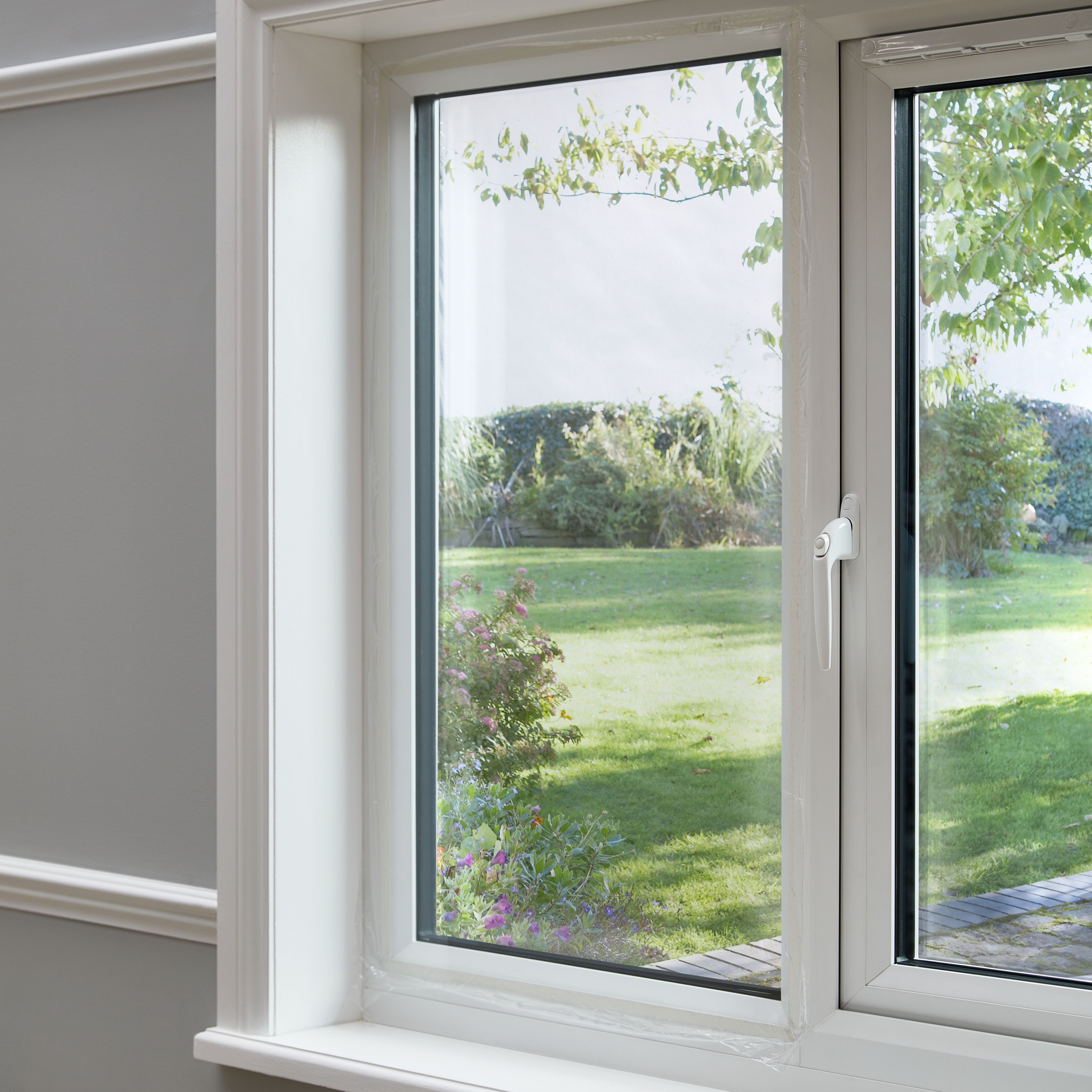 Diall Clear Window film, (L)4m (W)1.5m