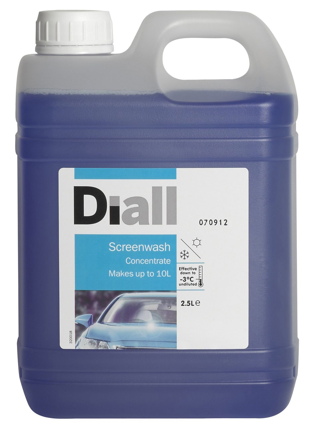 Diall Concentrated Screenwash, 2.5L