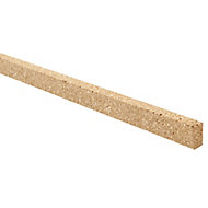 Diall Cork Expansion strip (L)0.6m, Pack of 18