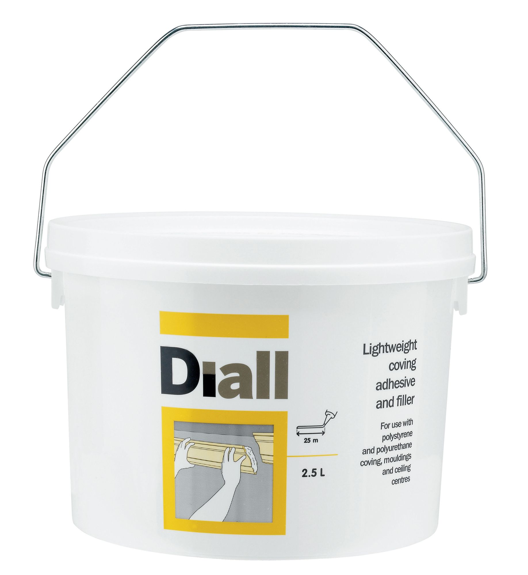 Diall Coving Adhesive & filler, Volume 2500ml