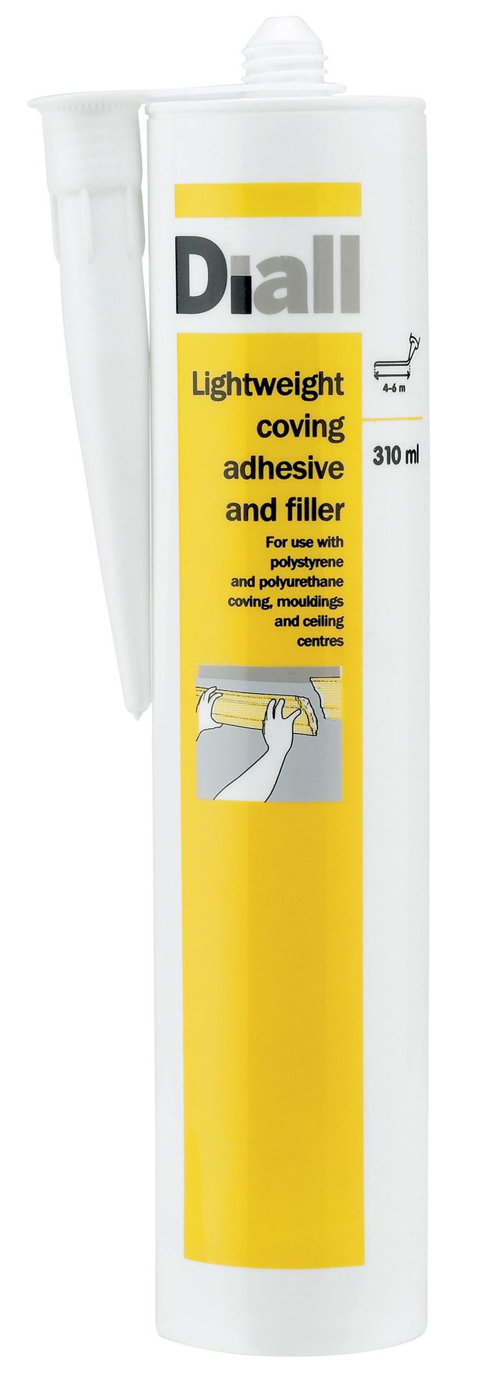 Diall Coving Adhesive & filler, Volume 310ml