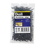 Diall Cut tacks (L)16mm (Dia)6mm, Pack