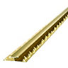 Diall D39P6G-5 Polished Gold effect Threshold (L)180cm