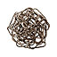 Diall Decorative Bronze effect Steel Signalling Chain, (L)1.5m (Dia)2.2mm