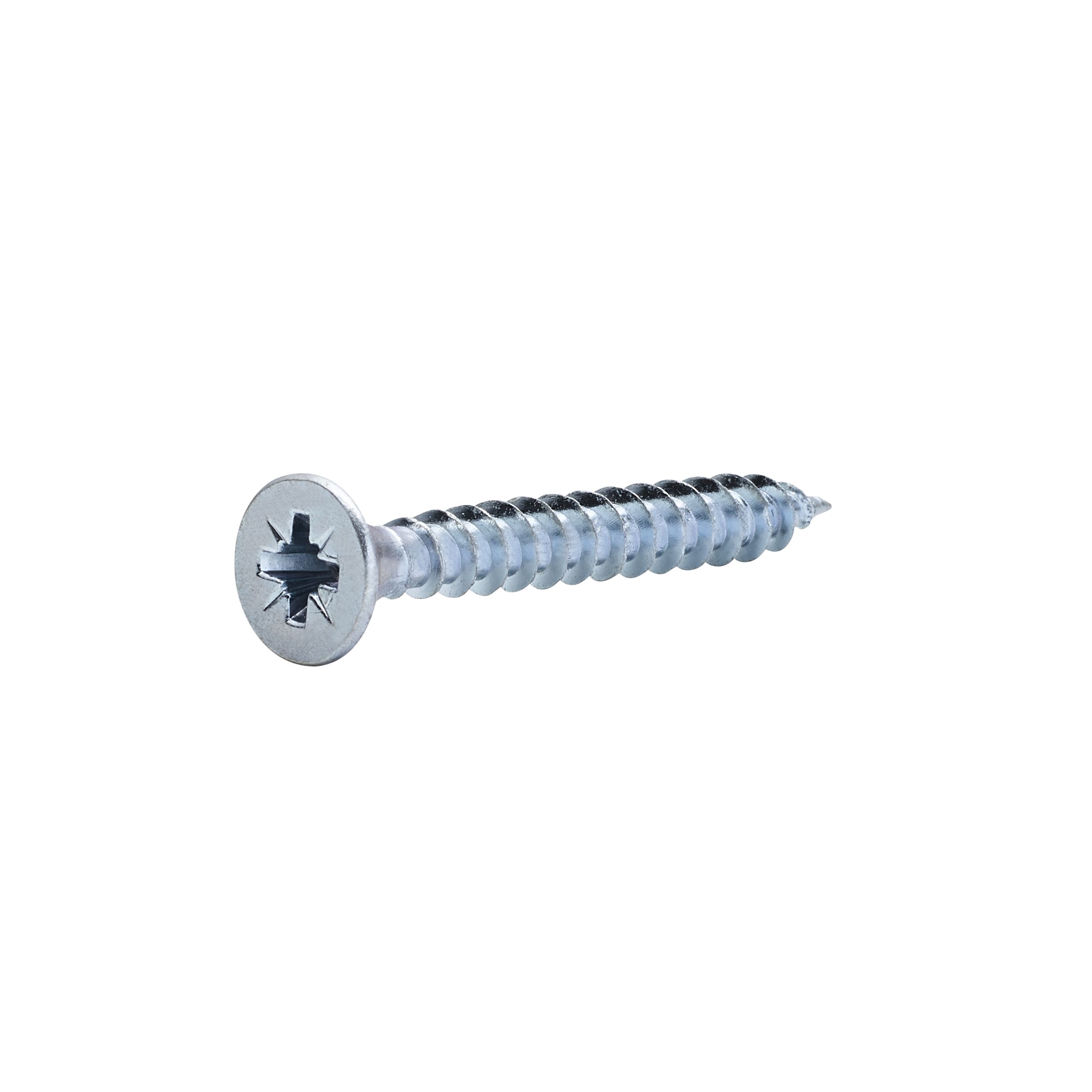Diall Double-countersunk Zinc-plated Carbon steel Screw (Dia)5mm (L)40mm, Pack of 20