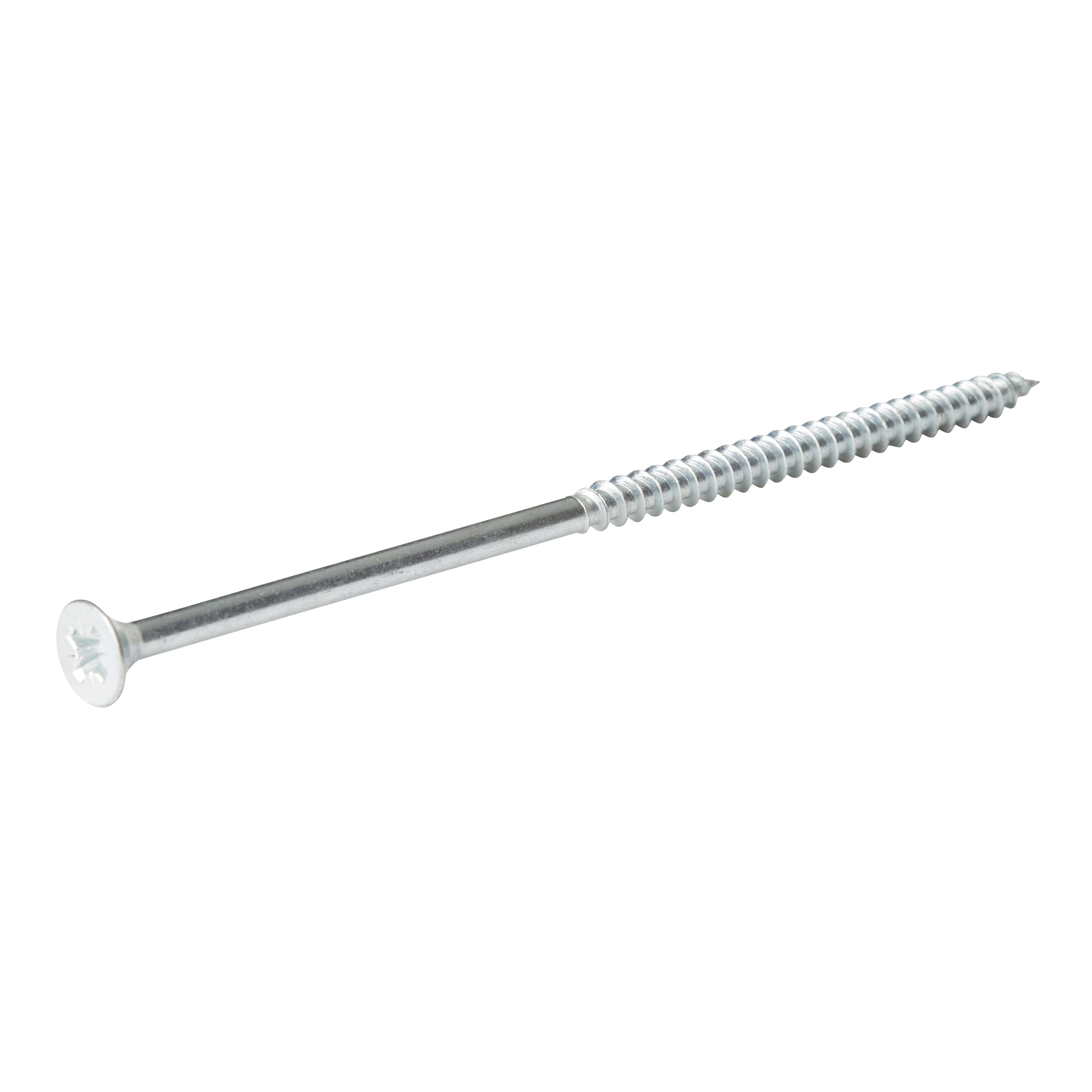 Diall Double-countersunk Zinc-plated Carbon steel Screw (Dia)6mm (L)140mm, Pack of 20