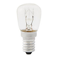 Diall E14 15W Warm white Incandescent Dimmable Light bulb, Pack of 2