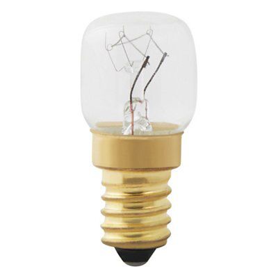 Diall E14 15W Warm white Incandescent Dimmable Oven Light bulb, Pack of 2