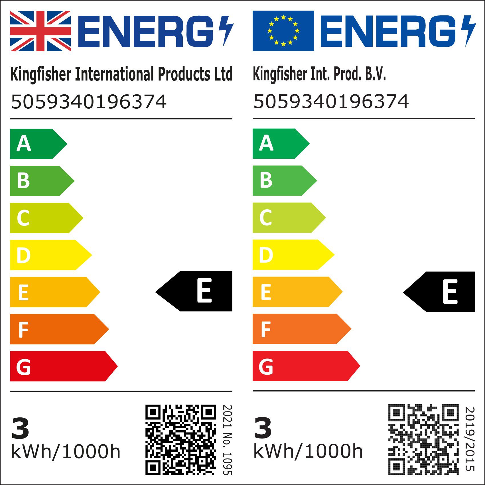 Diall E14 2.2W 250lm Candle Warm white LED Light bulb - 5