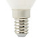Diall E14 3.4W 470lm Milky Candle Warm white LED filament Light bulb
