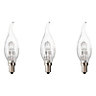 Diall E14 30W Halogen Dimmable Light bulb, Pack of 3