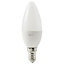 Diall E14 3W 250lm Candle Warm white LED Light bulb, Pack of 3