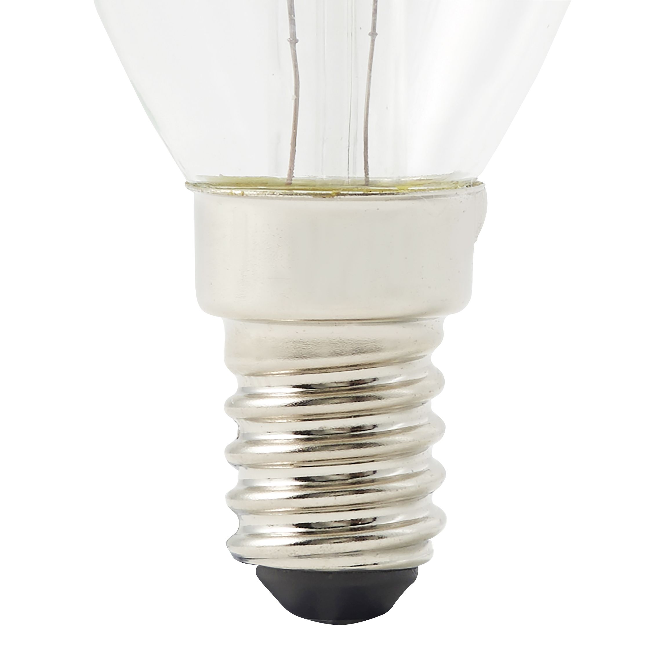 Diall E14 3W 250lm Candle Warm white LED Light bulb