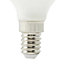 Diall E14 3W 250lm Mini globe Neutral white LED Light bulb
