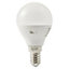 Diall E14 3W 250lm Mini globe Warm white LED Light bulb